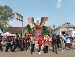 Semarak HUT ke-81 RI, Kreativitas Warga Warnai Karnaval di Simpang Rimba