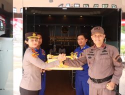 Bukan Cuma Bawa Kue, Kapolres Bangka Barat Titip Pesan Soliditas di Meja Kopi Kejaksaan