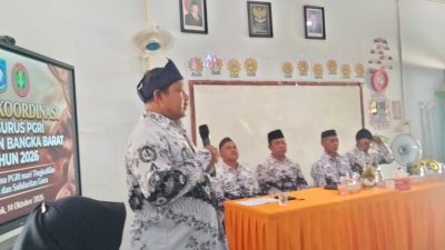 PGRI Bangka Barat Perkuat Barisan Bela Guru, Parittiga Bersiap Gelar 8 Lomba HGN 2026