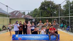 KUKERTA FH Berdampak X HIMAPELGUM Gelar Turnamen Sepak Bola‑Voli Peringatan Sumpah Pemuda di Desa Gunung Malelo