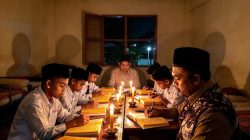 Sarung Melilit, Hati Terang   